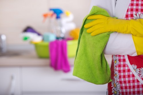 Clean and pristine residential space after deep cleaning