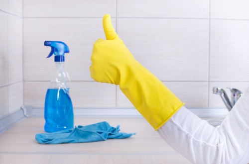 Satisfied customer after house clearance service by Green Cleaners